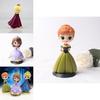 Enchanting Frozen Princess Elsa Anna Sofia Mini Figures Pvc Miniatures For Kids Fans