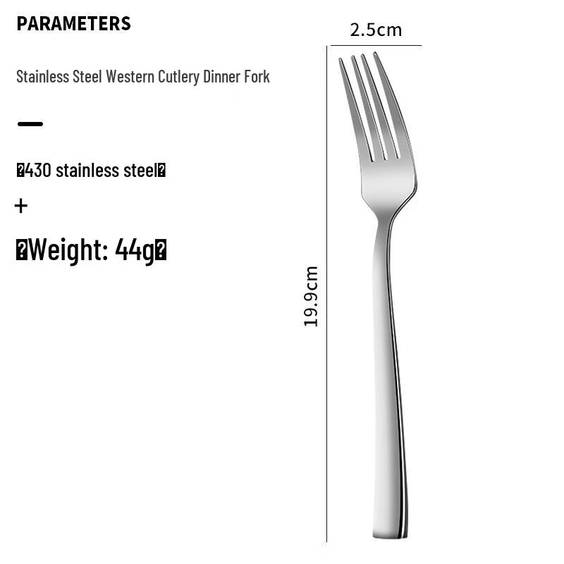 ZISIZ Stainless Steel 5-Piece Cutlery Set