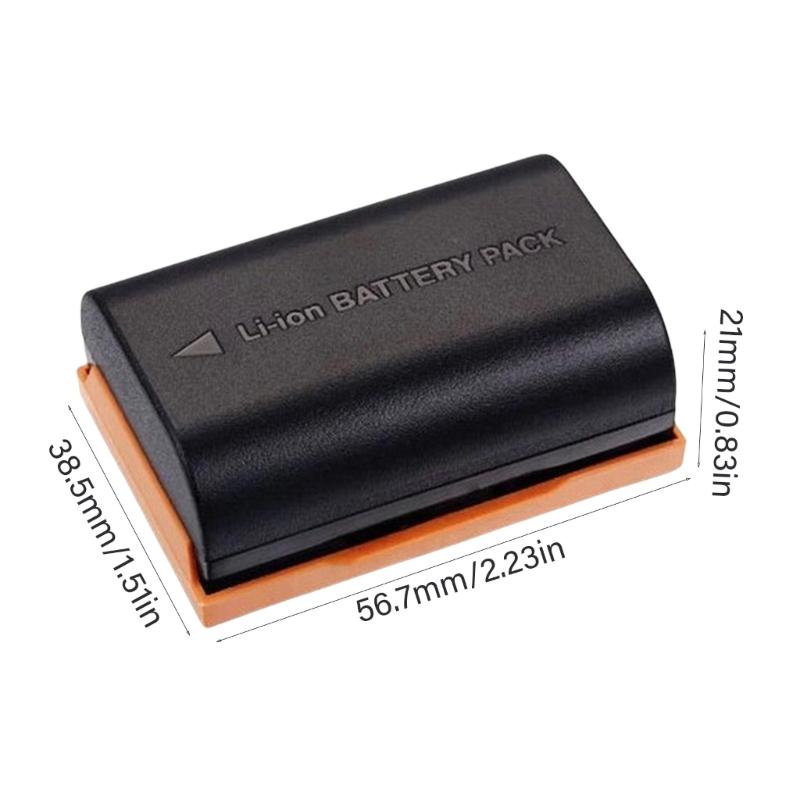 Durability Lithium Battery for LPE6/E6N Camera Models Perfect For Extended Outdoor Adventures Wedding Photography