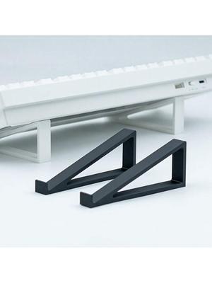 1 Pair of Keyboard Lifting Brackets, Simple Monitor Brackets, and Learning Supplies Designed with Anti Slip Pads