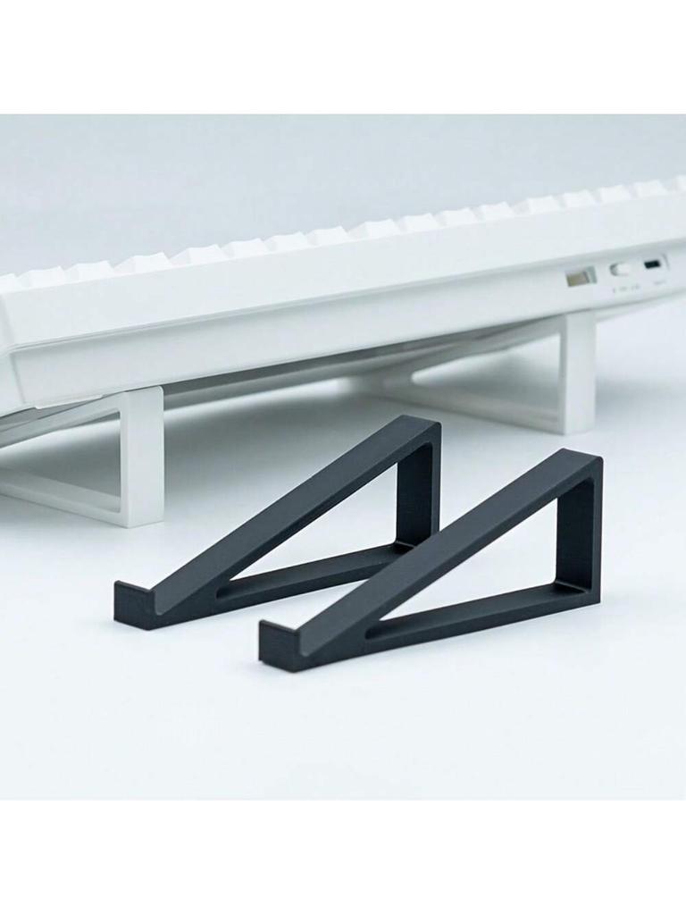 1 pair of keyboard lifting brackets, simple monitor brackets, and learning supplies designed with anti slip pads