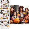 Halloween Skeleton Pumpkin Photo Props With Paper Material For Party Decorating