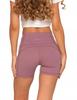 MORAJ XXL PINK Women's Sports High Waist Cycling Shorts with Pockets