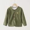 2024 Boys' Warm Fleece Jacket - Thickened for Autumn/Winter