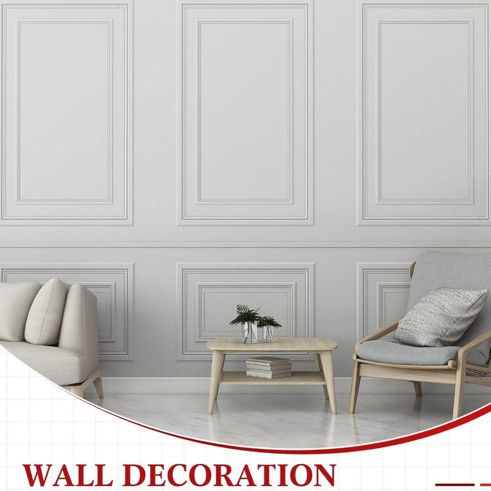 Self-Adhesive Chair Rail Panel Molding TPE Wall Protector NEW Wall Decoration Molding Trim  Mirror