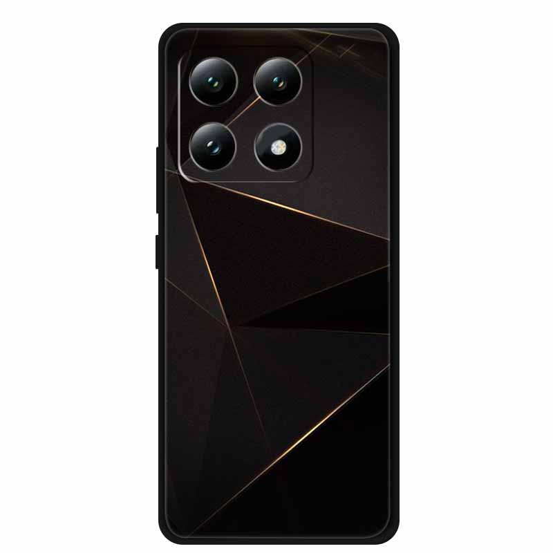 For Xiaomi 15T 5G Case Colorful Flowers Soft Silicone TPU Back Case For Xiaomi 15T Pro 5G Capa Boho Colorida Anti-Scratch Cover