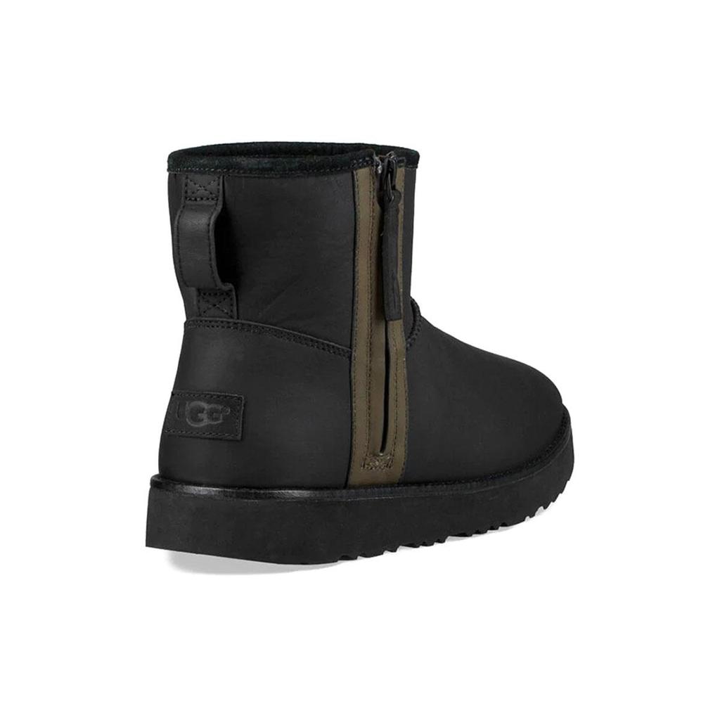 UGG Classic Mini Zip Waterproof 'Black' (Unisex) Snow Boots 1018453 BLK