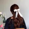 Korean Style  Fabric Hair Bow Hairpin For Women Girls Ribbon Hair Clips Bowknot Spring Clip Female Hair Accessories