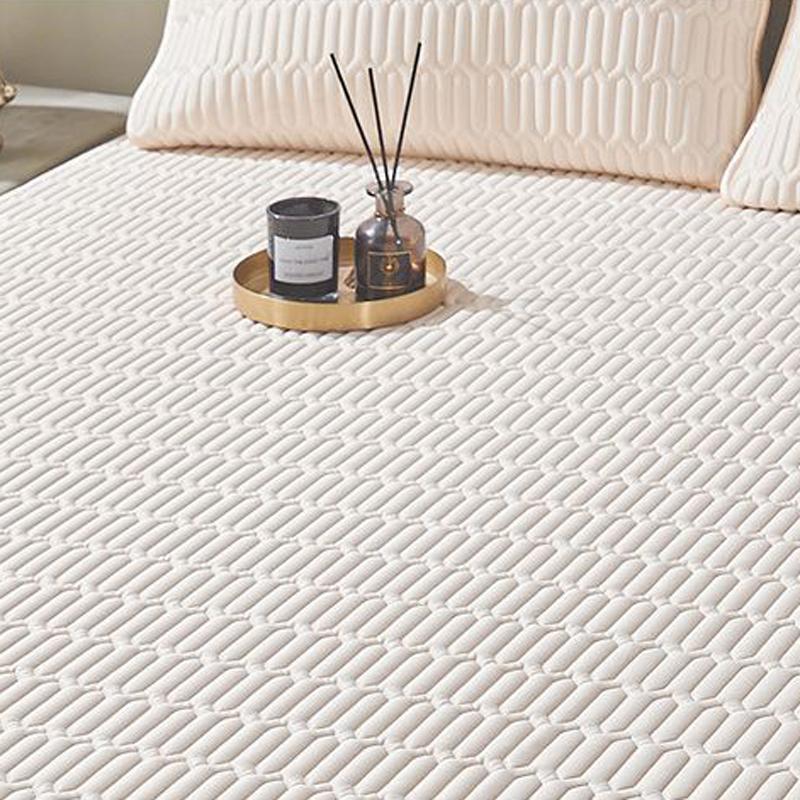 Quilted Mattress Home Cool Sleeping Mat Kit Couple 2People Single Double Bed Foldable Summer Season Sheet Protection Pad Wasart Latex