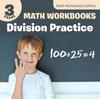 The 3rd Grade Math Workbooks : Division Practice | Math Worksheets Edition Book