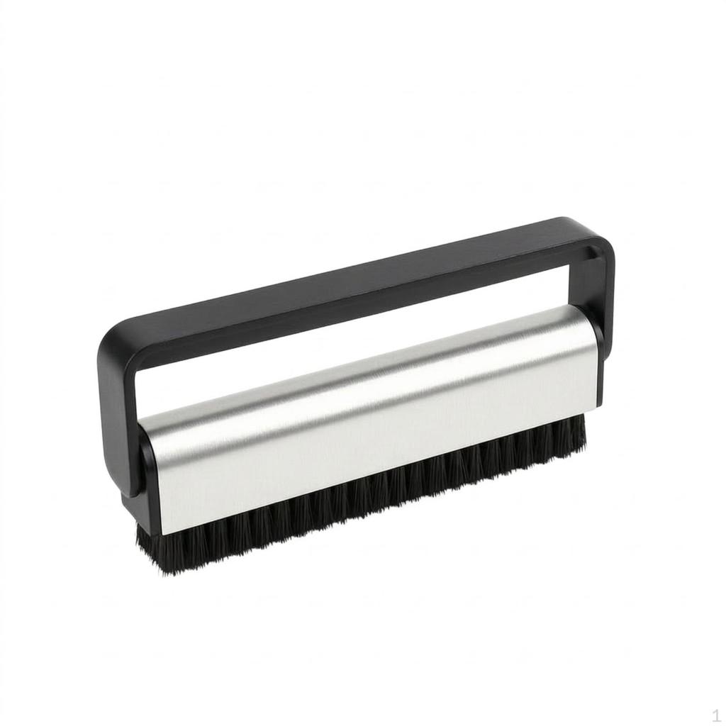 Carbon Fiber Record Brush Soft Anti Handheld for Audiophiles, DJ, Home Audio
