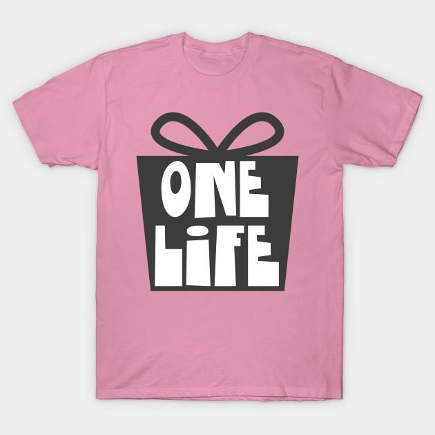 T Shirt Women One Life Harajuku Print Kawaii Tshirt Summer Short Sleeve Female T-Shirt Top Tee