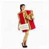 Game Theme Christmas Costume For Adults With Polyester Fabric For Holiday Cosplay Parties