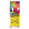 SANWA SUPPLY Audio Cable, 10.0m, Black, KM-A4-100K2