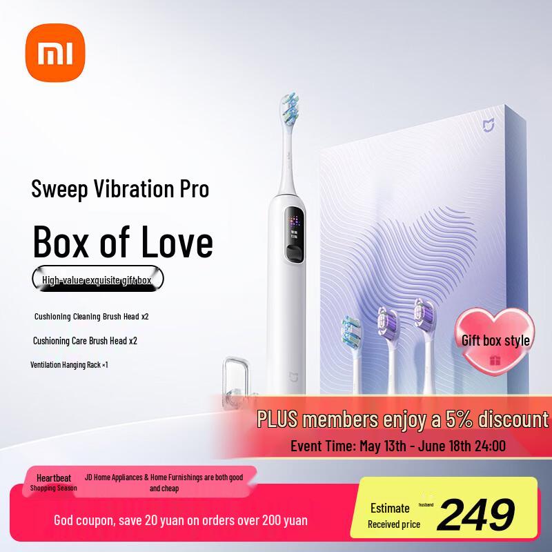 

Mijia Sonic Vibration Electric Toothbrush Pro
