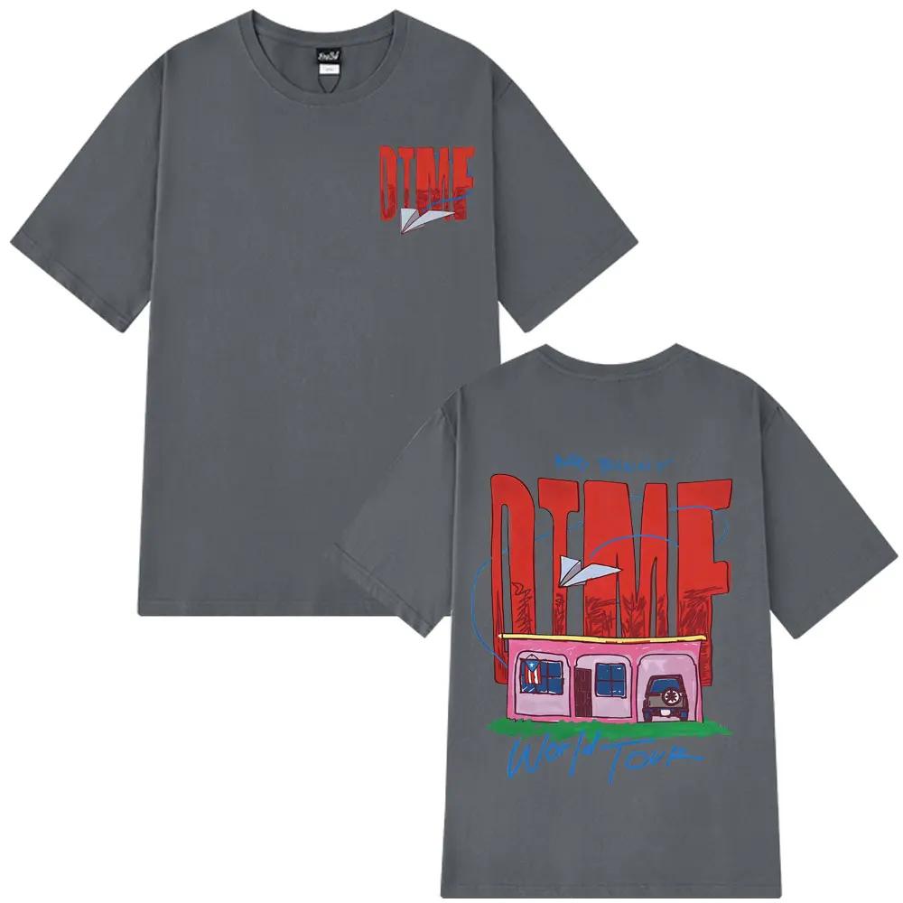 Singer Bad Bunny DTMF World Tour 2026 Print Tshirt Men Women Summer Fashion Casual Short Sleeved Tshirts Oversized Tshirts