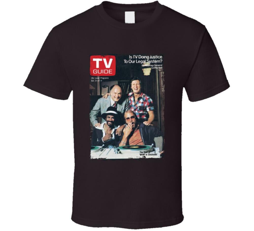 WKRP In Cincinnati TV Guide Cast T-shirt