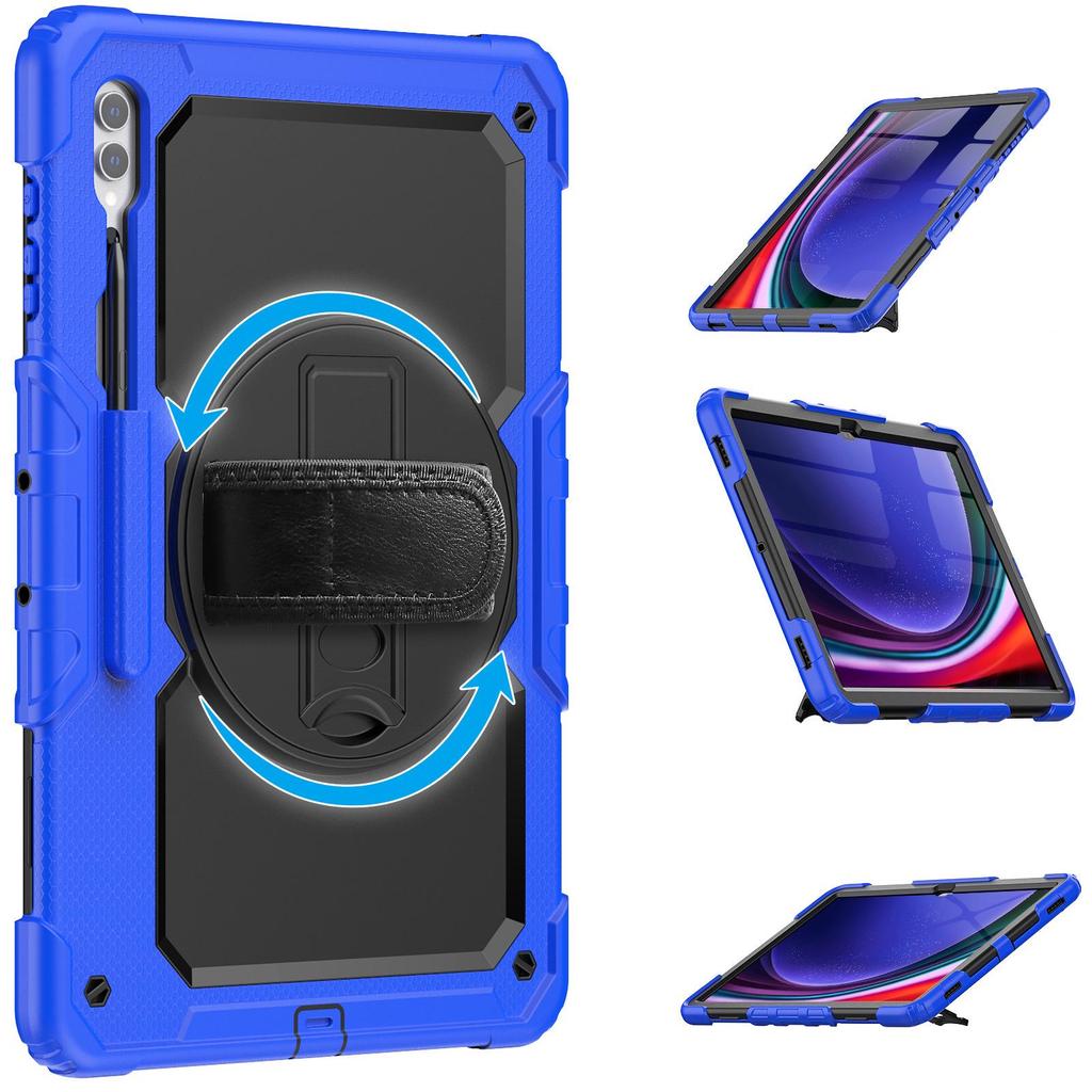 Samsung S9/S10 FE+/S8/S7 Plus/S11 Ultra Drop-proof Tablet Case with Wrist Strap