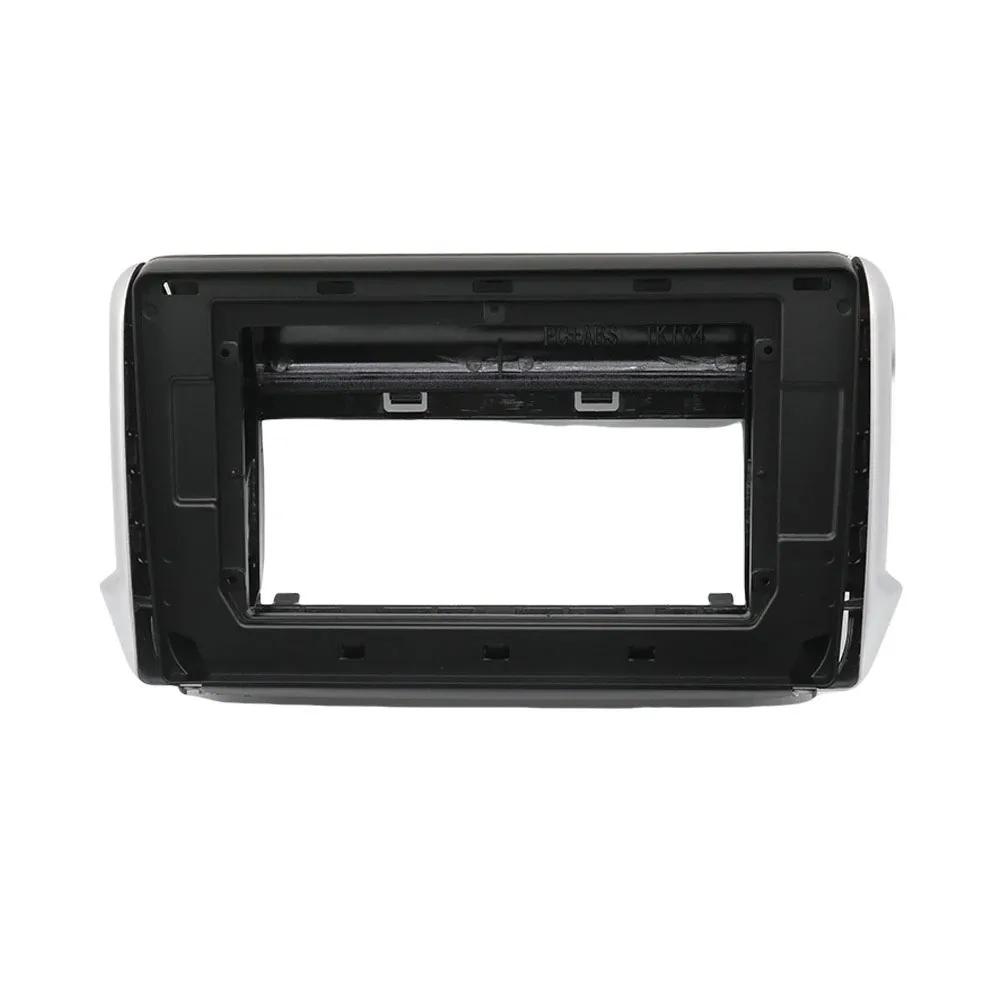 For Peugeot 208 2008 2014-2018 10 Inch Car Frame Fascia Adapter Canbus Decoder Android Dash Installation Kit