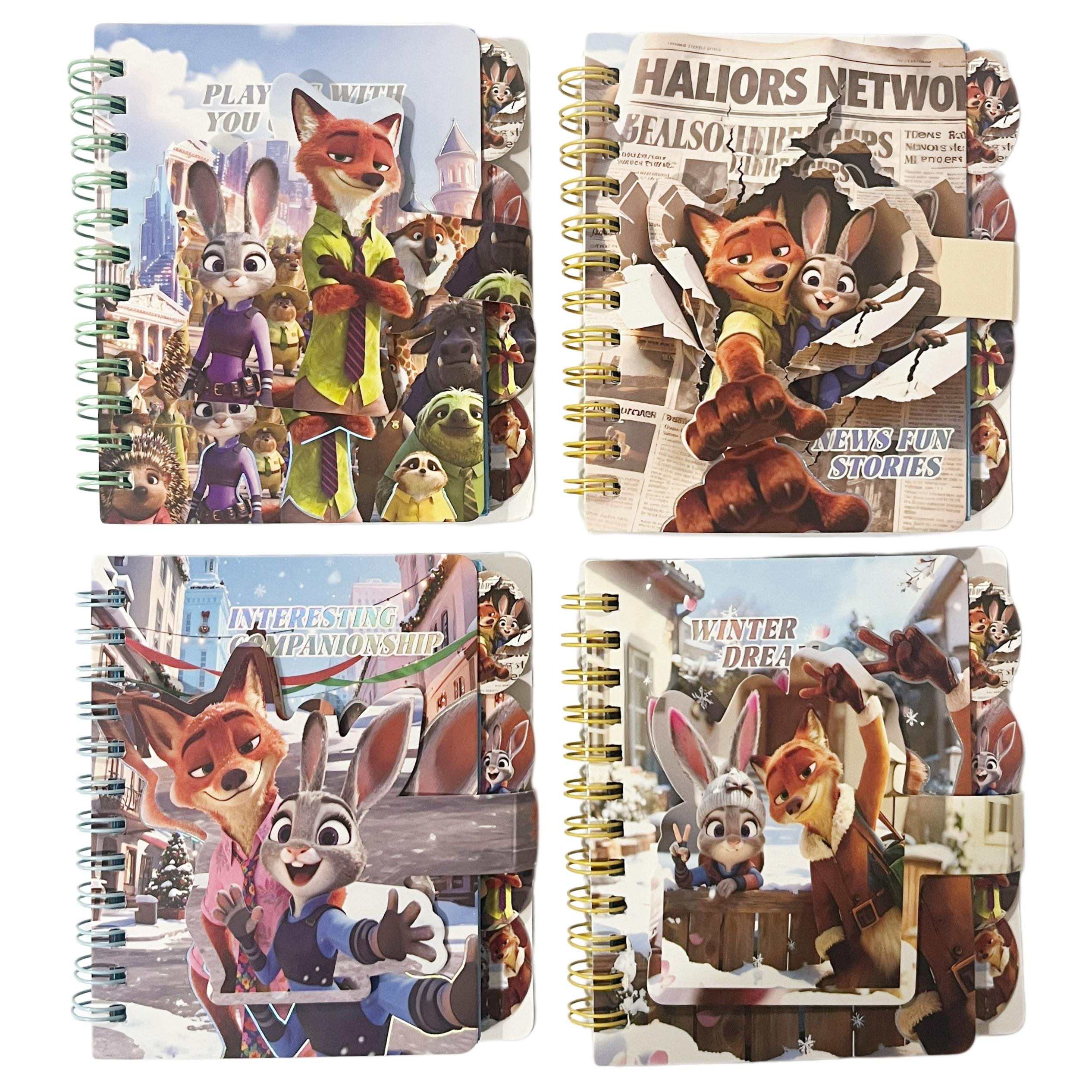 

High-Quality Cute Coil Book, Student Classification Notepad, Portable Mini Portable Diary Notebook (As shown-8042)-