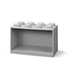 Lego Brick Shelf - Room Copenhagen - 41151740 - 8 Knobs - Grey - Modern Scandinavian