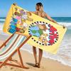 Arthur Cartoon Print Beach Towel, Large Soft Quick Dry Towel for Beach Camping Swimming