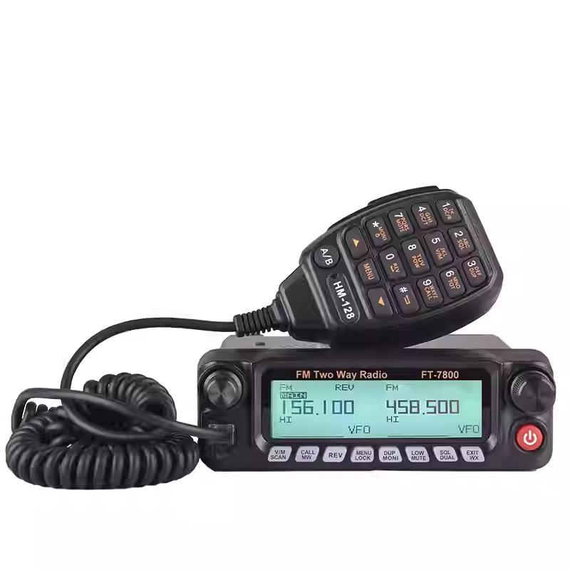 FT-7800 Dual-band High-power UV Vehicle Radio Walkie-talkie for Outdoor and Self-driving Tours