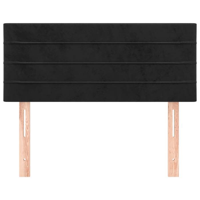 VidaXL Headboard Bedroom Furniture Single Bed Accessory Bed Frame Head Home Interior Black 346126