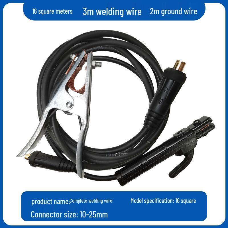 Ruiling Welding Machine Ground Wire Clamp, 300A/500A, 3m Ground Wire.