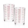 120ml Espresso Messbecher Hitzebeständiger Glasbecher Espresso Unzenbecher Mit Skala Glas Messbecher