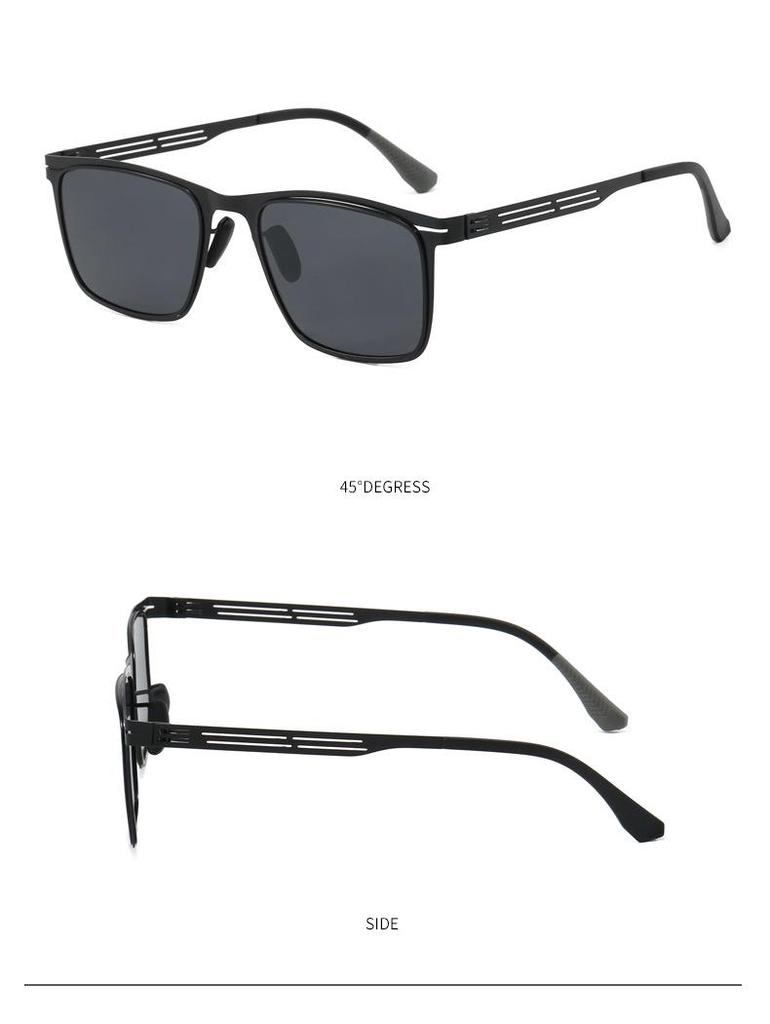 Trendy HD Polarized Sunglasses: Korean Fashion for Driving, Cycling, Fishing - Super Elastic & Stylish for Men