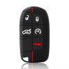 1Pcs For Renegade Compass Grand Cherokee Chrysler 300C Wrangler Dodge Accessary Silicone Remote Control Car Key Cover Case