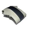 Jimny/Jimny Sierra Leather Steering Wheel Wrap Kit (OS Design 1OS1S25) Black Perforated X White