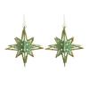 3D Green Butterfly Christmas Pendant Starfish Bell Merry Christmas Ornament  Christmas Day