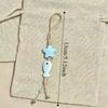 Pastel Colors Star Flower Phone Charm Ceramic Beaded Phone Lanyard Mobile Phone Strap  Women Girls