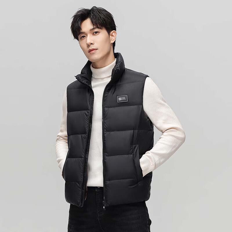 Xuezongfei Men's Stand-Collar Down Vest