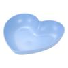 Heart-shaped Bone China Snack & Peel Plate