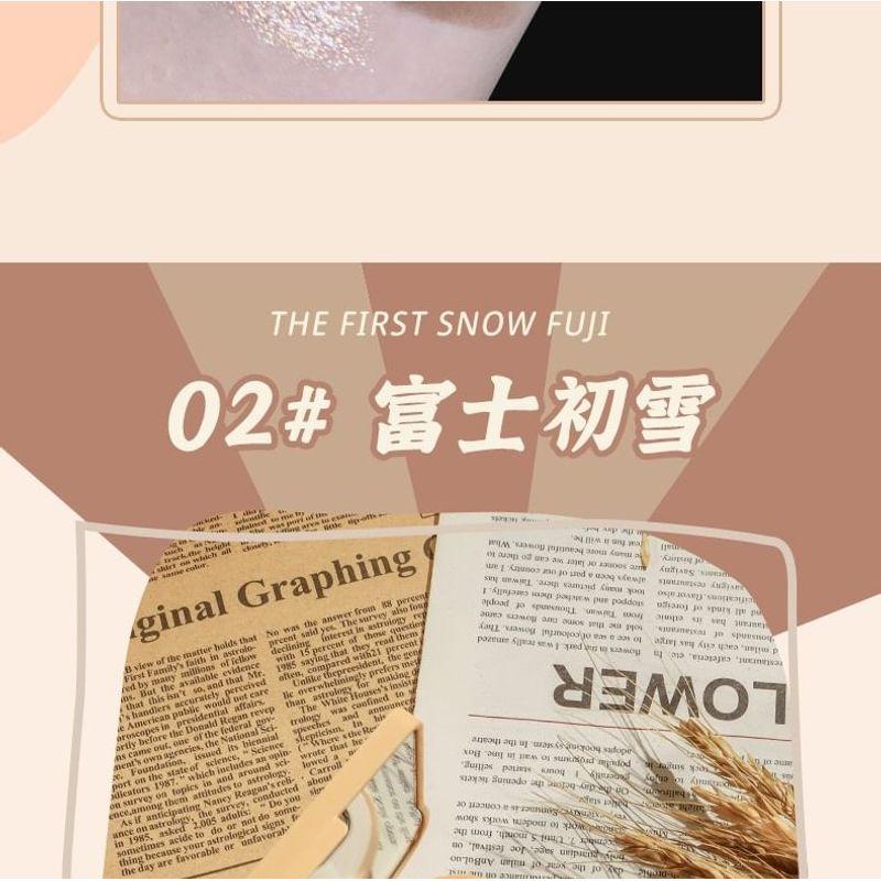 NOVO - 9 Kleuren Zacht Toast Oogschaduw Palet - 3 Tinten