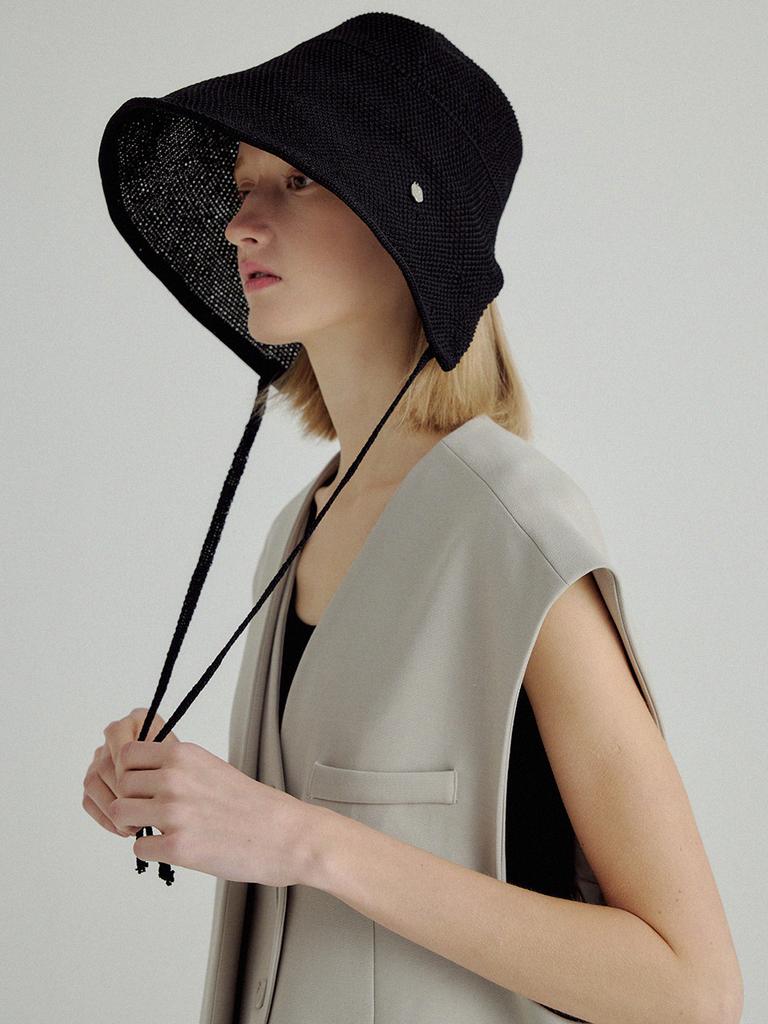 Meleuhen Danna Linen Bonnet Hat_3Color