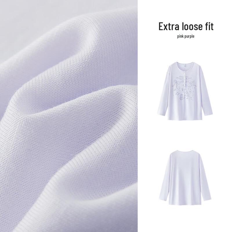 Semir Women's Oversized Long-Sleeve Graphic T-Shirt