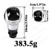6 Speed Gear Shift Knob Fit For Peugeot 206 306 207 208 307 308 2008 3008 5008 Citroen C3 C4 DS4 Black Or Brown 2 options