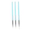 3pcs Fine Detail Nail Art Dotting Liner Brush Professional Nail Art Brush  Gel Polish