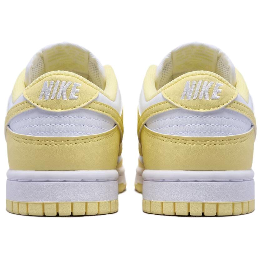 Nike Dunk Skateboard Shoes Women's Low Top White Yellow IX5021-171