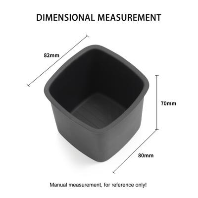 Right Drive for Suzuki Swift 2016 - 2025 Water Cup Holder Storage Box Shock-Absorbing Tray  Car Interior Accessories Black