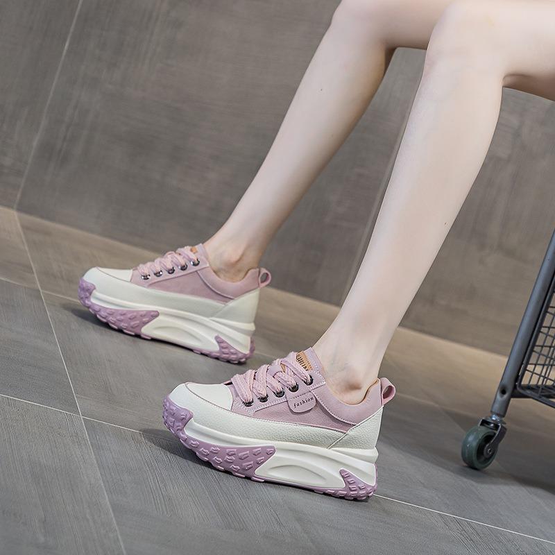 Papa shoes baskets décontractées légères rétro à semelles épaisses