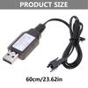 SM2P Plug Lithium Battery Charger Wire 6V Charging Cable Cord for Electric Toy Robot Remote Controlled Car 60cm