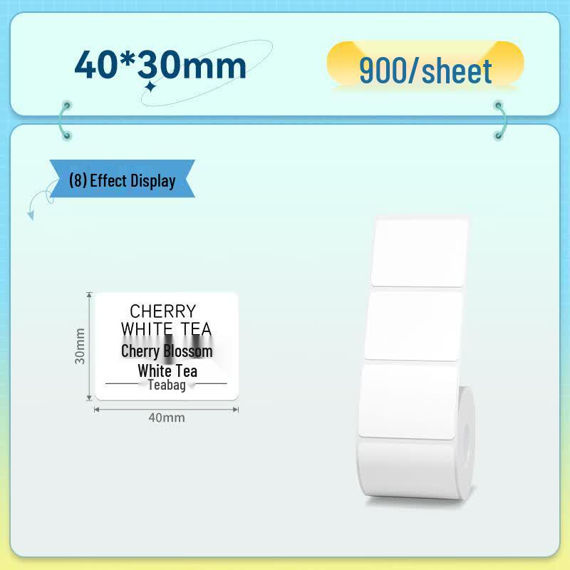 Jingchen K3 Self-Adhesive Thermal Label Paper