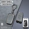 Car Zinc Alloy Leather Flip Key Case Cover Holder For Toyota RAV4 RAV-4 Levin Camry Reiz Highlander Corolla VA2 Accessories