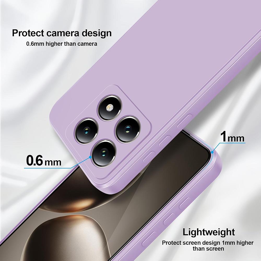 Luxury Square Silicone Soft Case For Xiaomi Mi 15 14 14T 13 13T 12 12T 12X 12S Pro Lite Ultra Matte Candy Color Cover Shockproof