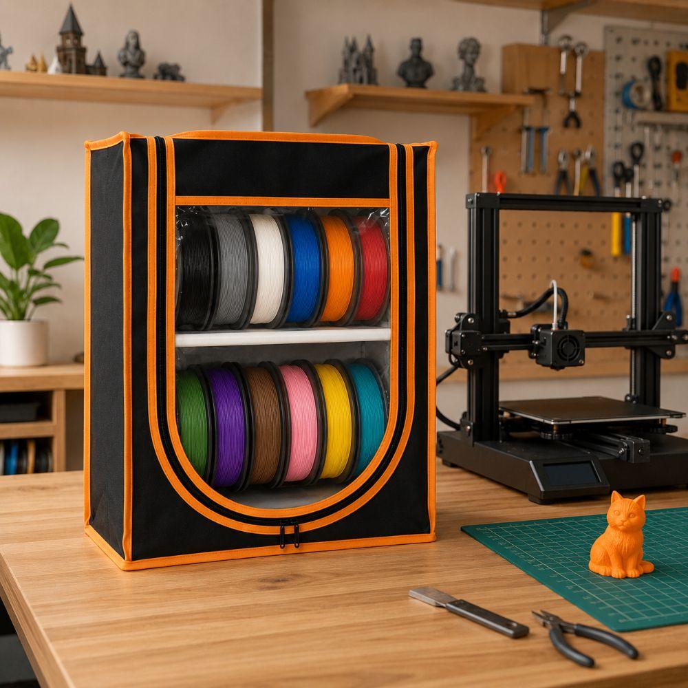 Sealed Filament Storage Holder Dustproof Filament Dry Box 3D Printing Filament Container  Household